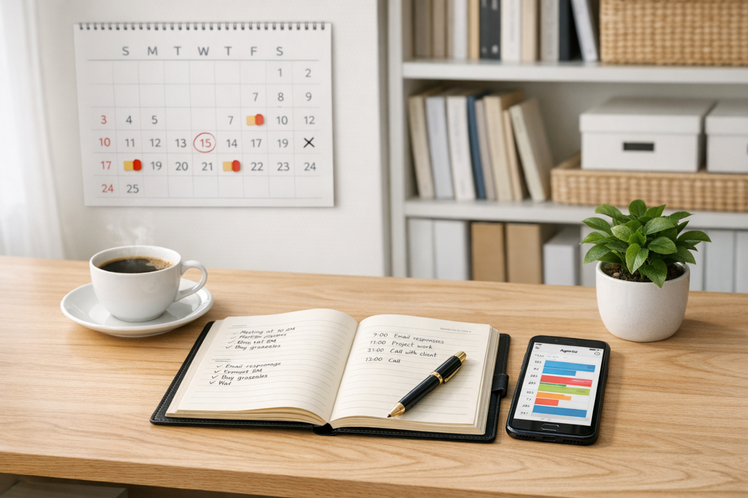 Dicas simples para organizar melhor a rotina do dia a dia